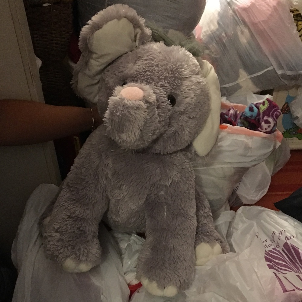 LARGE ELEPHANT STUFFED ANIMAL